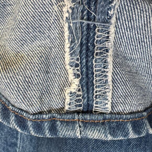 VTG Levi’s 501xx Button Fly Jean W38 L34 Distressed Denim Straight Leg Y2K 2000s - Picture 14 of 14